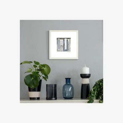 La Redoute 37x37cm Seaside Surrender Framed Print