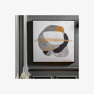 La Redoute 80x80cm Through the Dimensions II Framed Canvas