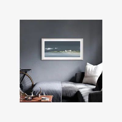 La Redoute 91x47cm The Deep Blue Framed Print
