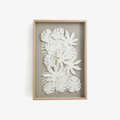 La Redoute Tropicos Framed Papier-Mâché Wall Art