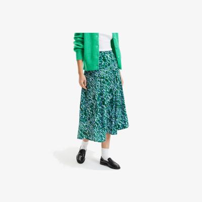 La Redoute Long Full Flowing Skirt, Graphic Print