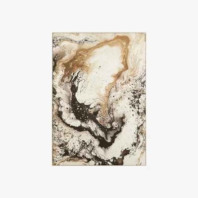La Redoute Natural Marble Framed Wall Art