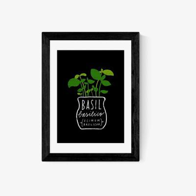 La Redoute A3 Framed Basil Print