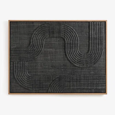 La Redoute Telaga Woven Palm Leaf Wall Art