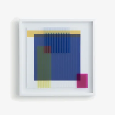 La Redoute Seris Screen Printed Glass Wall Art