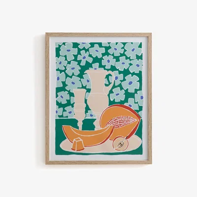 La Redoute Ramiro 40 x 50cm Framed Printed Poster