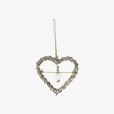 La Redoute 15cm Set of 3 Hanging Hearts