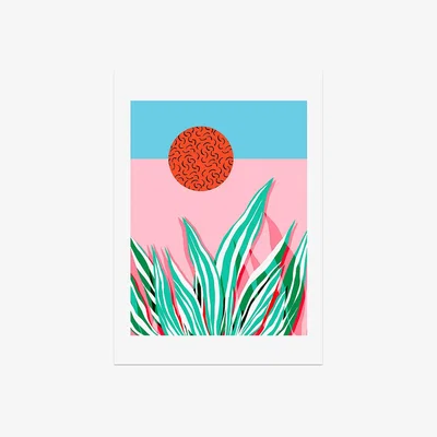 La Redoute A3 Unframed Freakin' Print