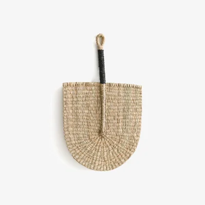 La Redoute Jutlo Woven Straw Fan Artwork