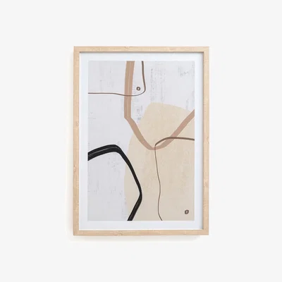 La Redoute Saya 50 x 70cm Framed Printed Poster