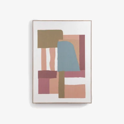 La Redoute Kaleia Framed Canvas 50 X 70cm