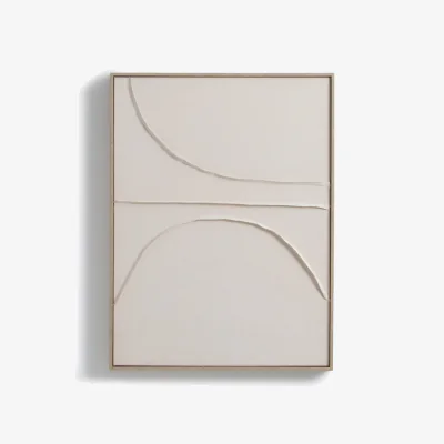 La Redoute Olymo Linen Wall Art, 60 X 80cm