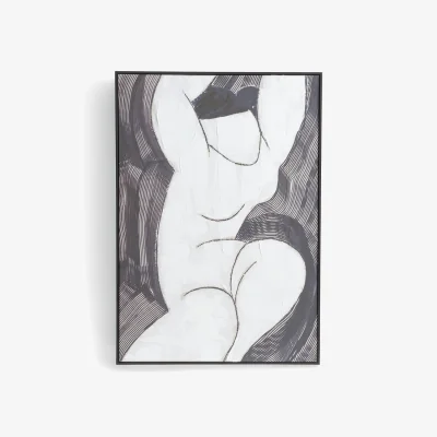La Redoute Kirei Hand-Painted Framed Artwork