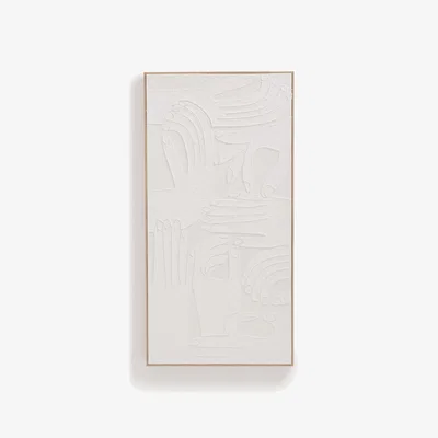 La Redoute Tiao Embossed Paper Wall Art