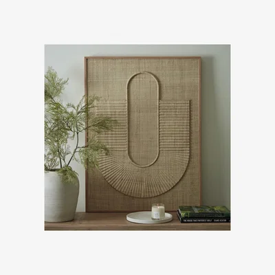 Layered Lounge Kala Natural Wall Art