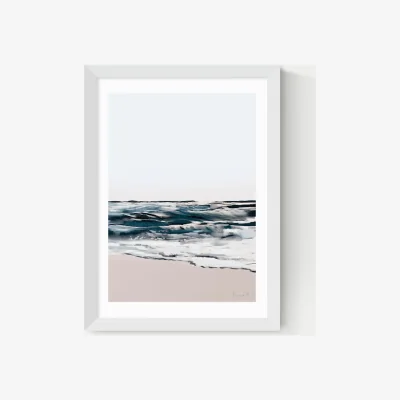 Marks & Spencer East End Prints Seashore Framed Art Print White
