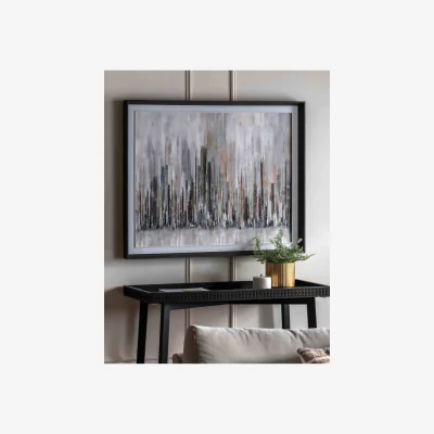 Marks & Spencer Gallery Direct Urban Silence Framed Wall Art Grey Mix