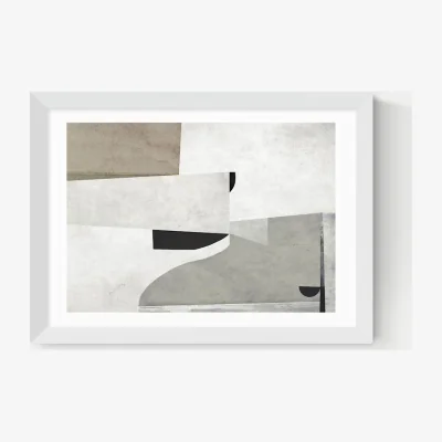 Marks & Spencer East End Prints Priory Framed Art Print White