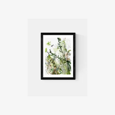 Marks & Spencer East End Prints Nature's Way Floral Framed Art Black