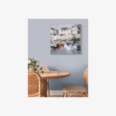 Marks & Spencer Gallery Home Harbour Haven Square Framed Canvas Multi