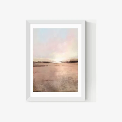 Marks & Spencer East End Prints New Dawn Framed Art Print White