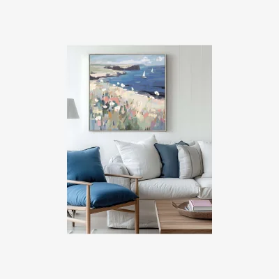 Marks & Spencer Gallery Home On the Breeze Square Framed Canvas Multi