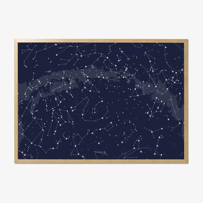 Made.com Luna Celestial Framed Print, 70 x 100cm