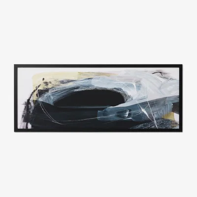 Made.com Dan Hobday, 'Night Sky' Framed Print, 40 x 100cm
