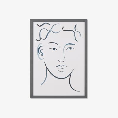 Made.com Frances Costelloe, 'Face Forwards' Limited Edition Framed Print, A3