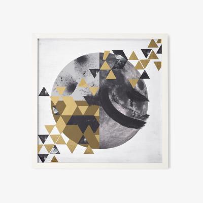 Made.com Golden Perspective 50 x 50cm, Framed Print