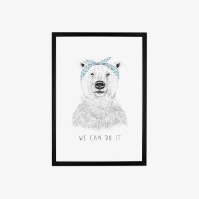 Made.com We Can Do It by Balazs Solti, 40 x 50cm Wall Art Print 