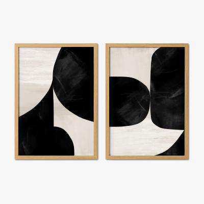 Made.com Dan Hobday, 'High Contrast' Set of 2 Framed Prints, A2