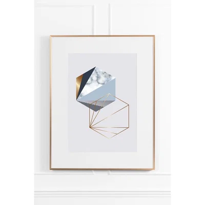My Furniture Lunar Rock No.1 - Brass Frame