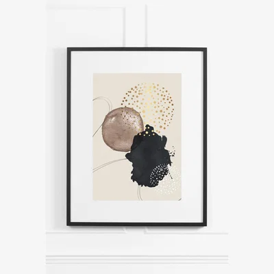 My Furniture Desert Dust No.1 - Black Frame
