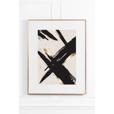 My Furniture Black Gold No.3 - Brass Frame