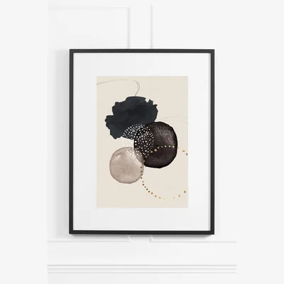 My Furniture Desert Dust No.3 - Black Frame