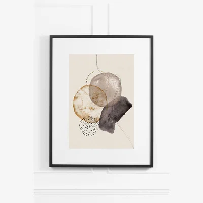 My Furniture Desert Dust No.2 - Black Frame