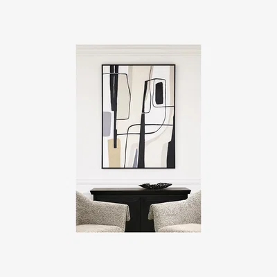 My Furniture Brownstone One - Hand-Painted Wall Art