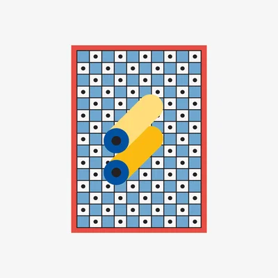 Made in Design Nathalie du Pasquier - Manifesto 03 Poster - / 49 x 67.8 cm by The Wrong Shop Multicoloured