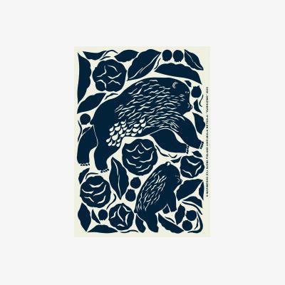Made in Design Karhuemo Poster - / 50 x 70 cm by Marimekko Multicoloured