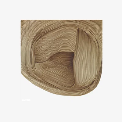 Made in Design Ronan Bouroullec - Drawing 5 Poster - / 67,5 x 67,5 cm by The Wrong Shop Brown