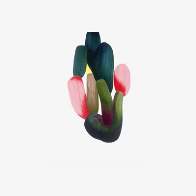 Made in Design Ronan Bouroullec - Drawing 15 Poster - / 86,5 x 67,5 cm by The Wrong Shop Multicoloured