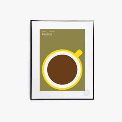 Made in Design Friends Poster - 30 x 40 cm by Image Republic Multicoloured