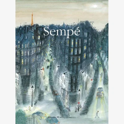 Made in Design Sempe - Quartier nuit Poster - 40 x 50 cm by Image Republic Multicoloured