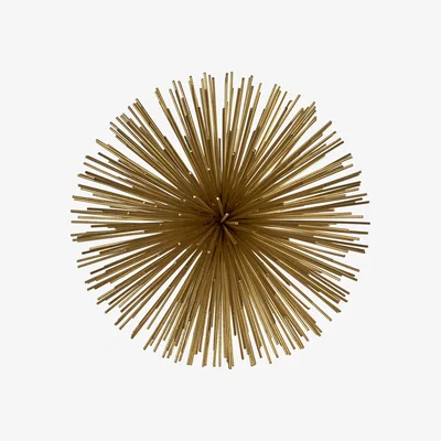 Made in Design Prickle brass Small Decoration - / Ø 18 cm - Metal by Pols Potten Gold/Metal