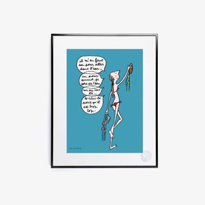 Made in Design Soledad - Maillot Poster - 30 x 40 cm by Image Republic Multicoloured