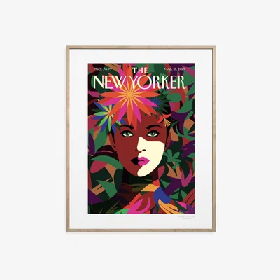 Made in Design The New Yorker / Spring to Mind, Malika Favre Poster - / 40 x 50cm by Image Republic Multicoloured