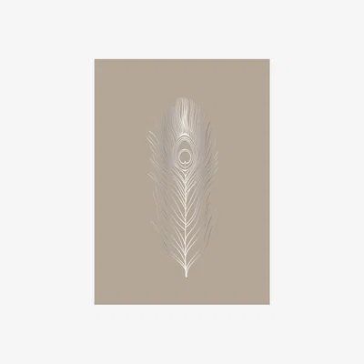 Made in Design Poster - / Abstract - 30 x 40 cm by Bloomingville Beige
