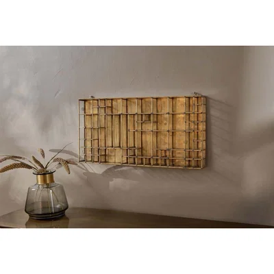Nkuku Nkuku Oni Printers Drawer | Decorative Accessories | Antique Brass