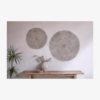 Nkuku nkuku Rayan Wire Wall Art | Decorative Accessories | Antique Brass | Small